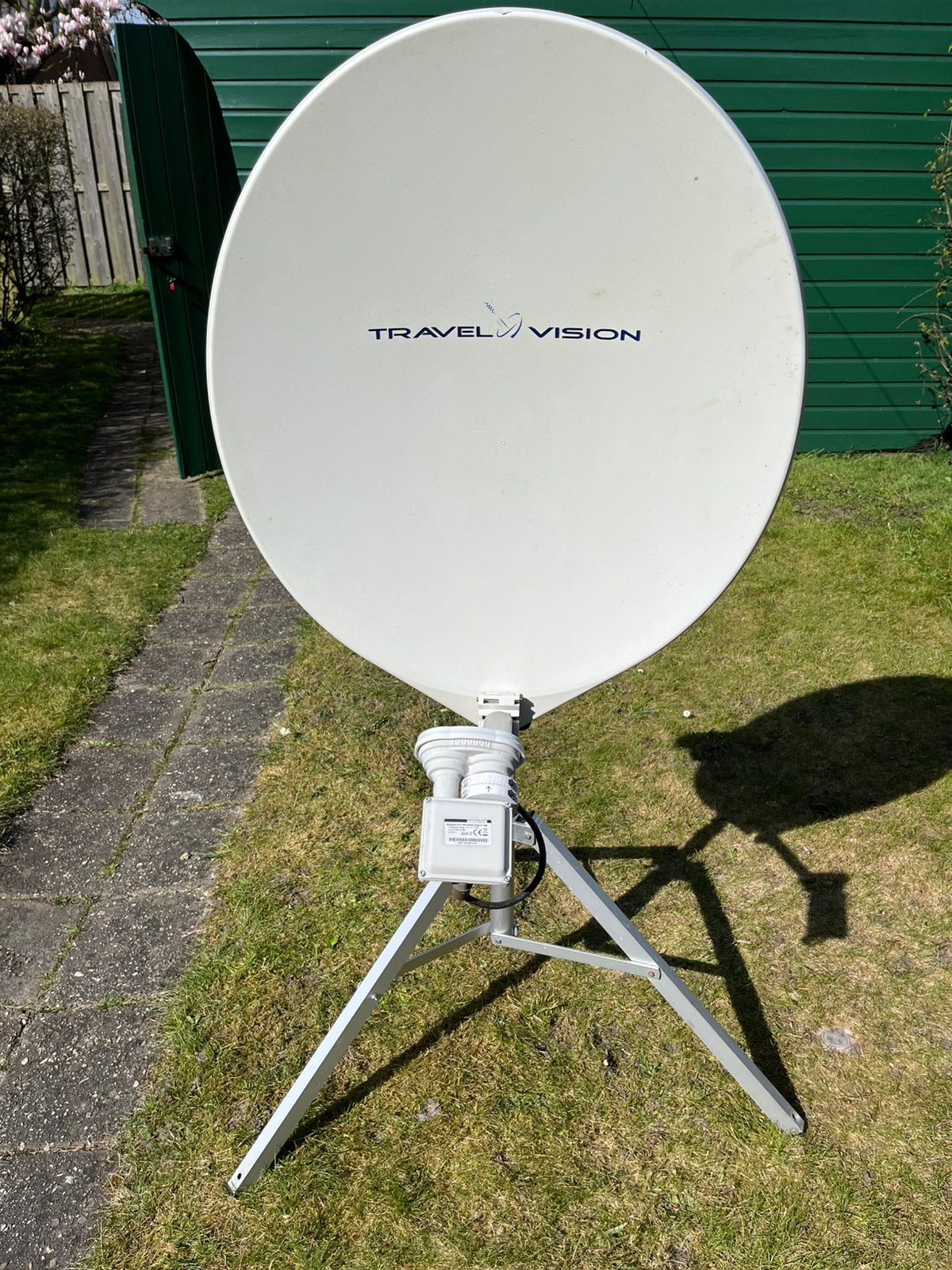 Travel vision automatische schotelantenne, Ophalen, Gebruikt, (Schotel)antenne, Overige merken