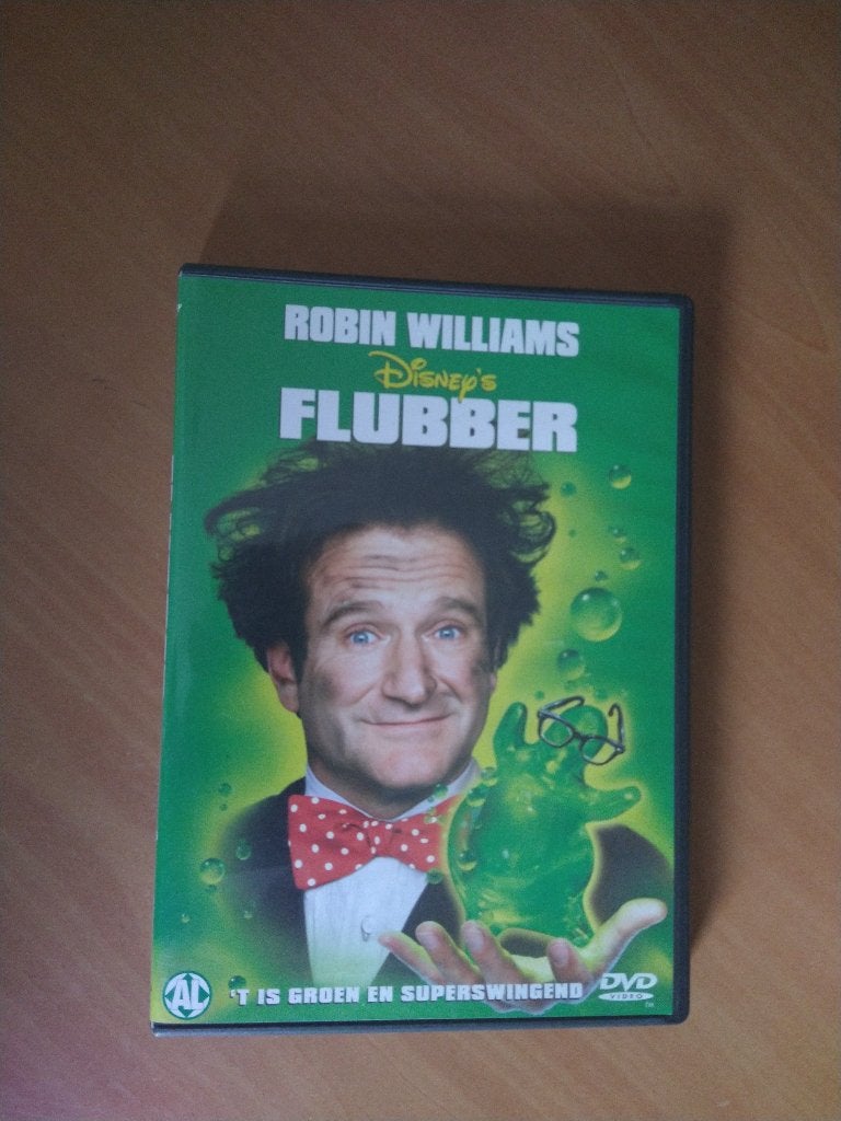 DVD Flubber (Robin Williams), Avontuur, Nederlands, Ophalen of Verzenden, Zo goed als nieuw