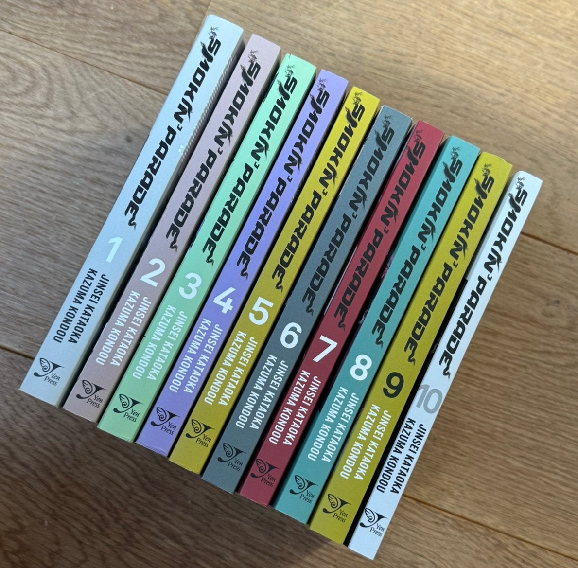 Manga Smokin’ Parade Engelstalig Compleet, Boeken, Eén comic, Ophalen of Verzenden, Zo goed als nieuw, Japan (Manga)