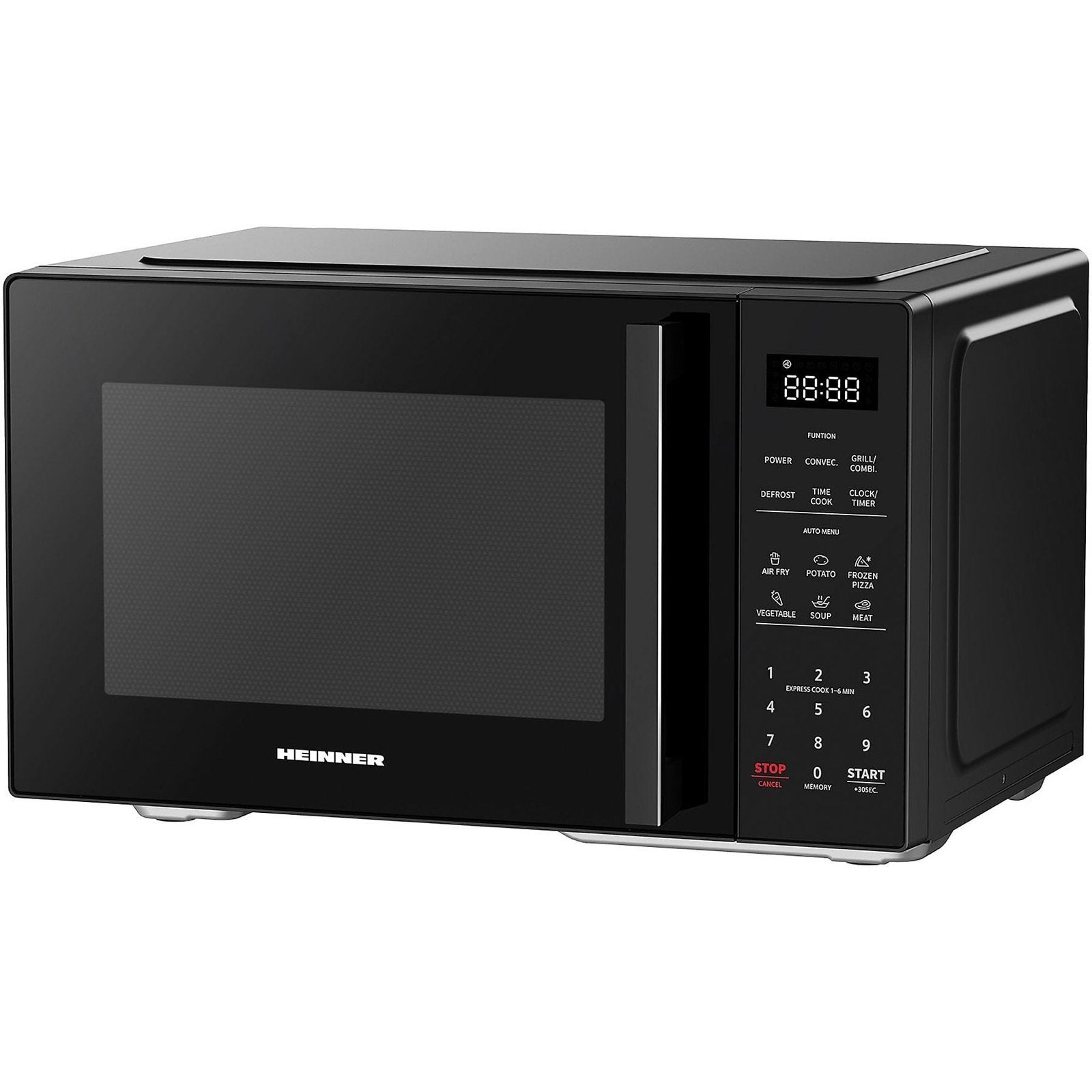 Heinner HMW-MD23AFBK 4-in-1 Combimagnetron met Airfryer Zwar, Witgoed en Apparatuur, Magnetrons, Combimagnetron, Ophalen of Verzenden