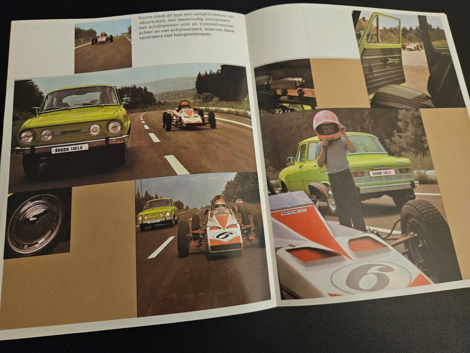 Brochure Skoda 110 LS, Ophalen of Verzenden, Zo goed als nieuw, Overige merken