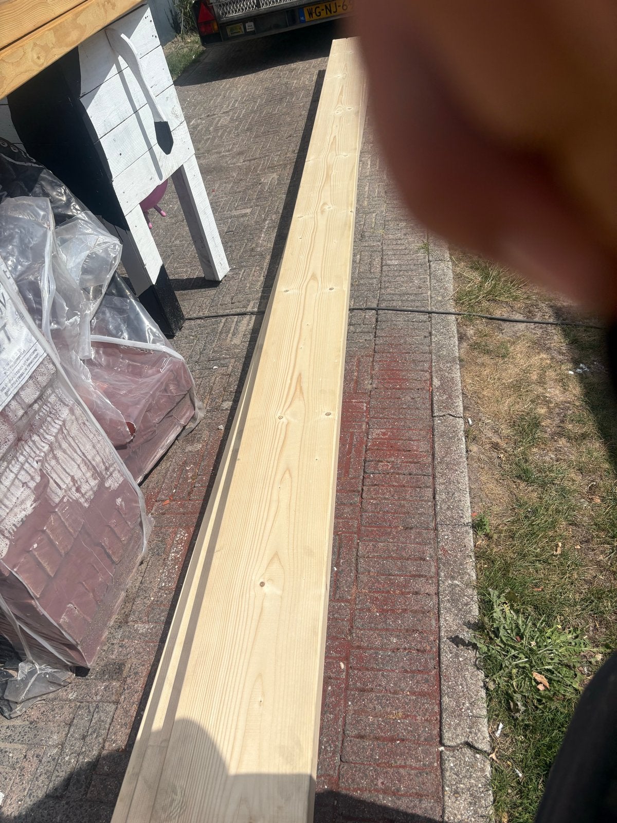 Vuren balk 27x70 mm, 6 meter lang, Ophalen, 25 tot 50 mm, Nieuw, 300 cm of meer