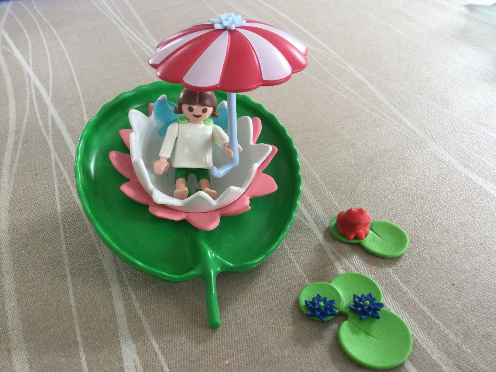 Playmobil elfje op waterlelie 4198., Ophalen of Verzenden, Zo goed als nieuw