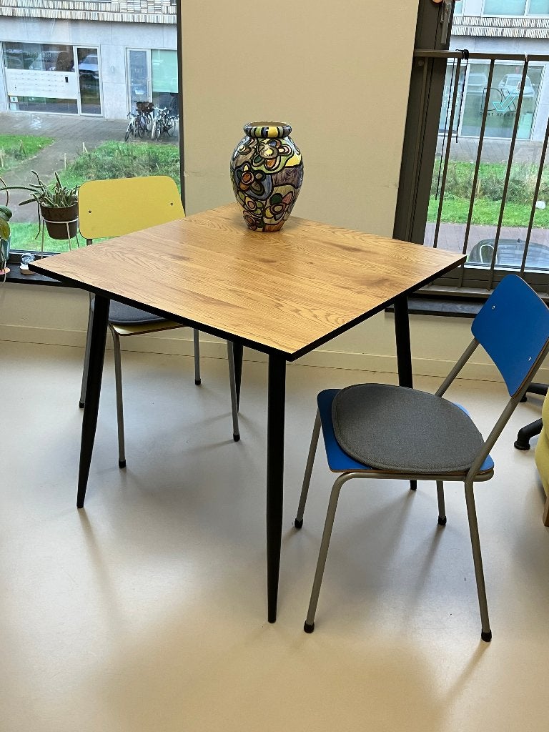 eettafel, Ophalen, Kunststof, 50 tot 100 cm, Vierkant
