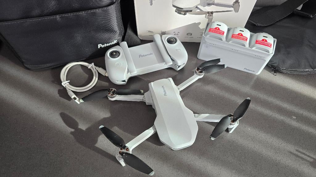Potensic Atom 4k Gimbal Fly more Combo set Te Koop, Potensic, Return to Home, Potensic, Zo goed als nieuw