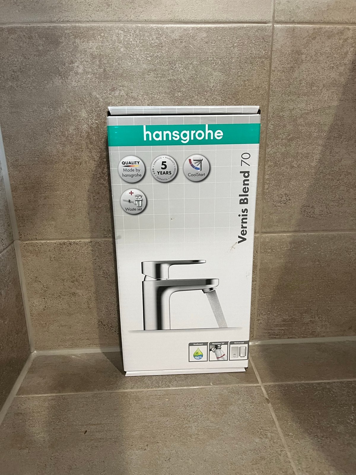 Splinternieuw sanitair uit nieuwbouw badkamer grohe geberit, Doe-het-zelf en Verbouw, Sanitair, Ophalen, Nieuw, Chroom, Kraan