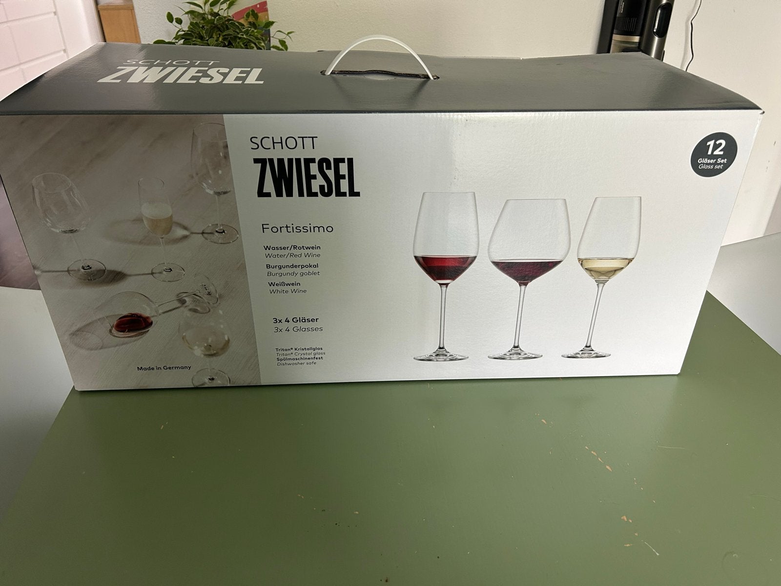 Schott Zwiesel Fortissimo Wijnglazen set 12 Stuks, Ophalen, Nieuw, Overige merken, Glas