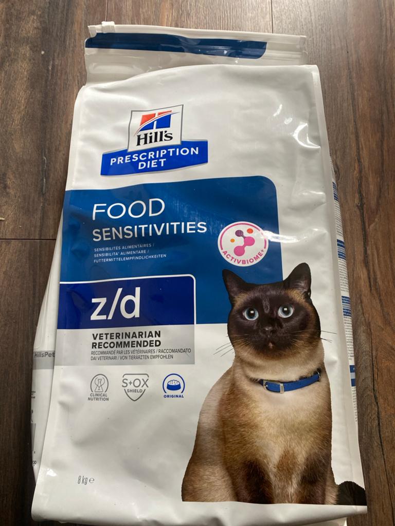 Hills Food sensitivities z/d 8 kg kat, Dieren en Toebehoren, Ophalen of Verzenden, Kat