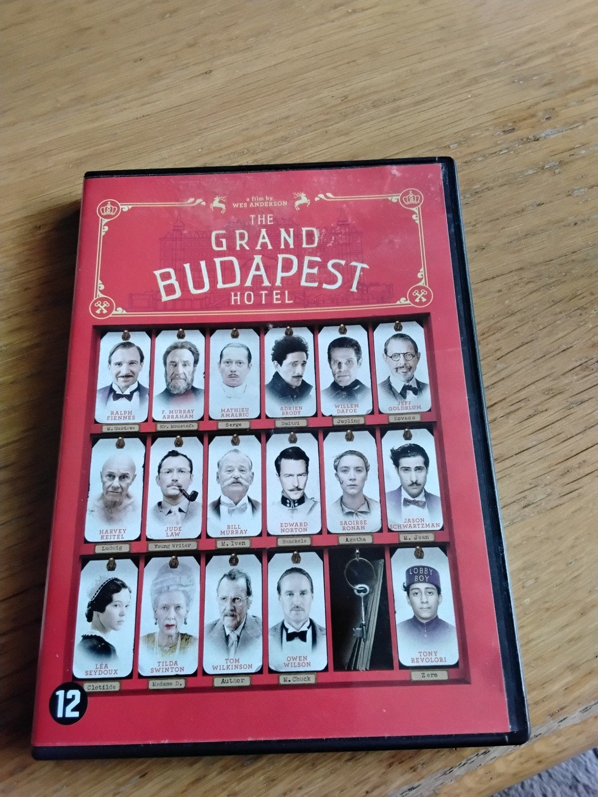 The Grand Budapest hotel, Vanaf 12 jaar, Ophalen, Zo goed als nieuw, Actiekomedie