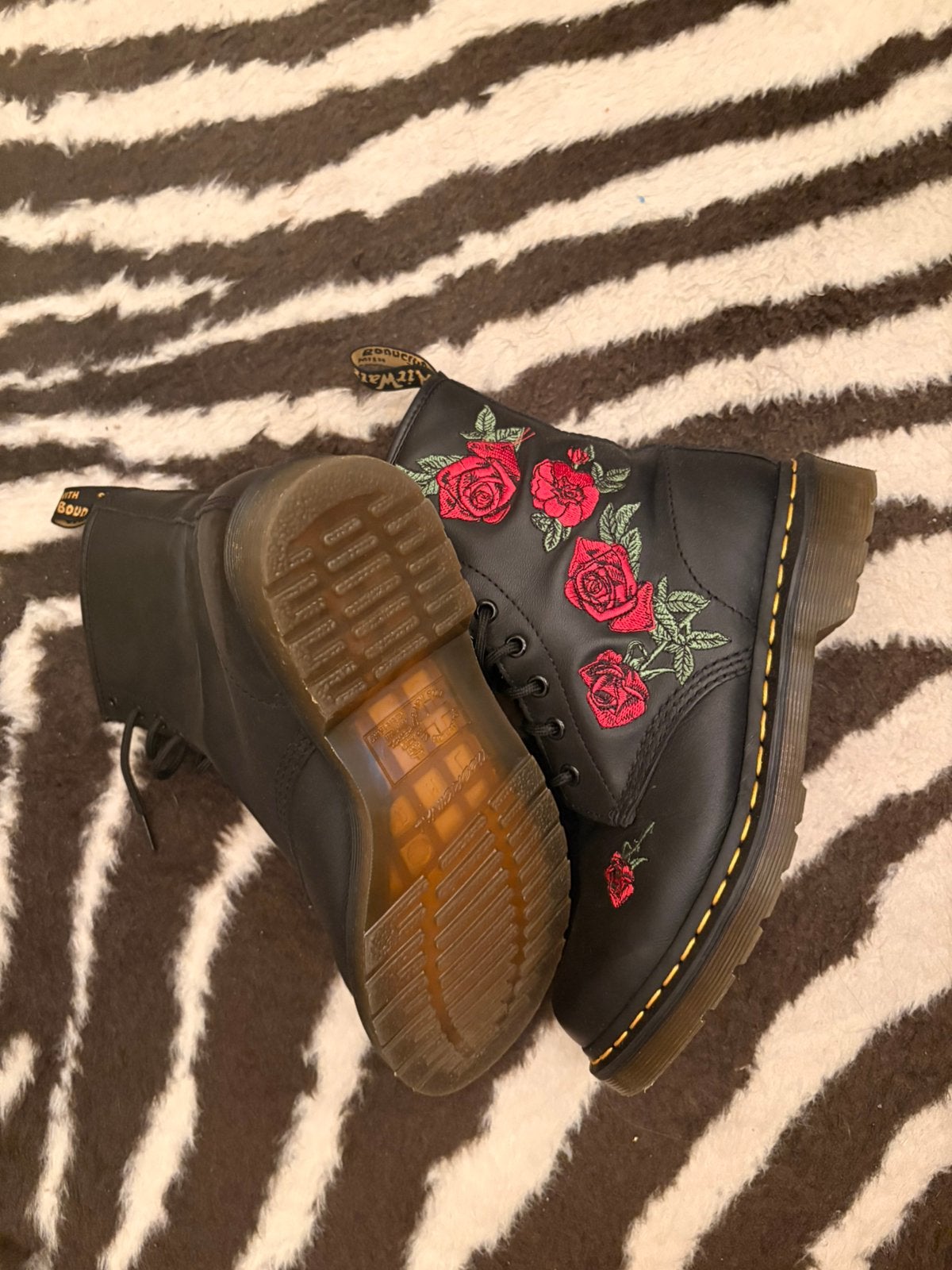 Dr martens 1460 vonda black maat 39., Verzenden, Zo goed als nieuw, Zwart