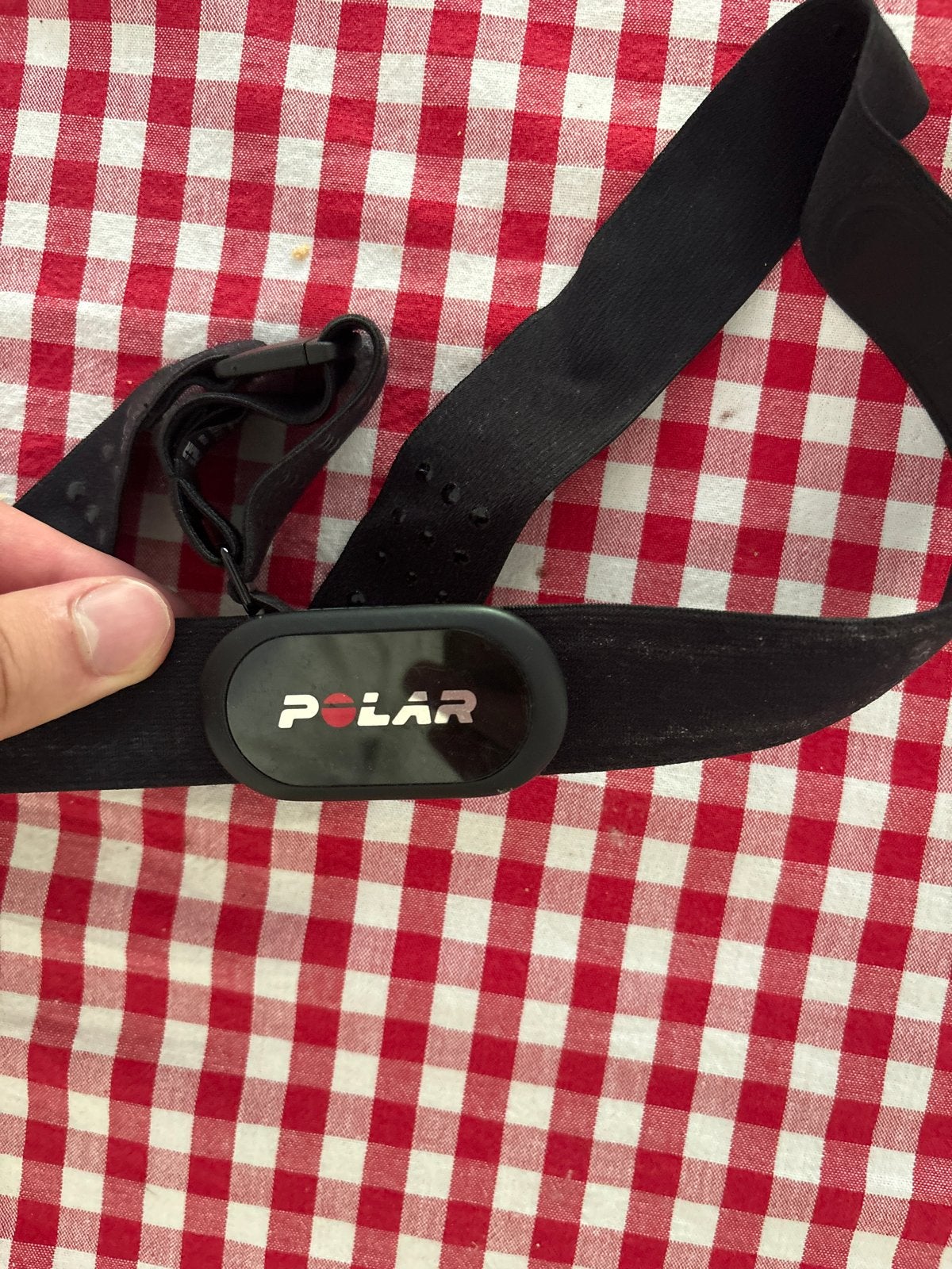 Polar Hardslagband - Borstband voor hartslagmeting, Sport en Fitness, Hartslagmeters, Gebruikt, Polar, Met borstriem, Ophalen of Verzenden