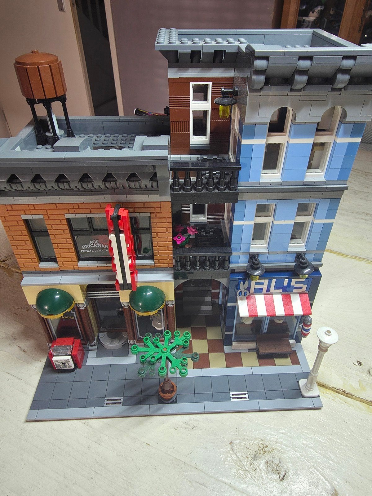lego creator 10246 detective bureau, Ophalen, Lego, Zo goed als nieuw, Inclusief accessoires