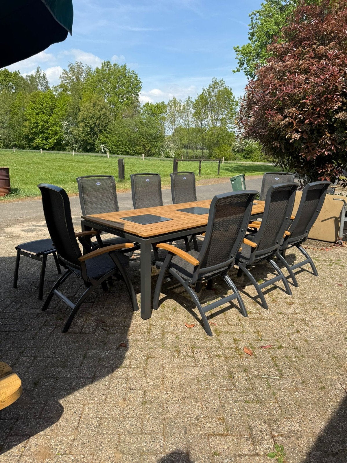 Hartman Da Vinci concept tuinset 10-delig, Ophalen, Kunststof