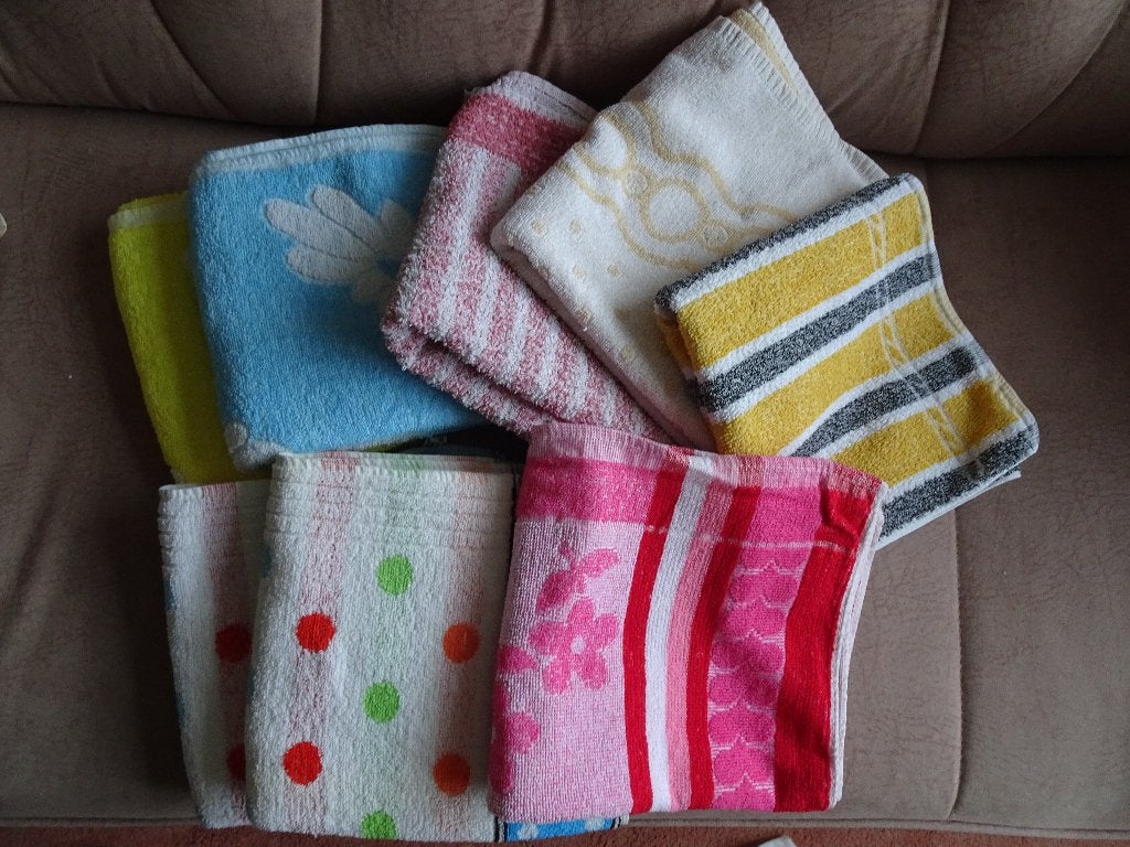 Handdoeken * 9 stuks, Ophalen, Gebruikt, Handdoek