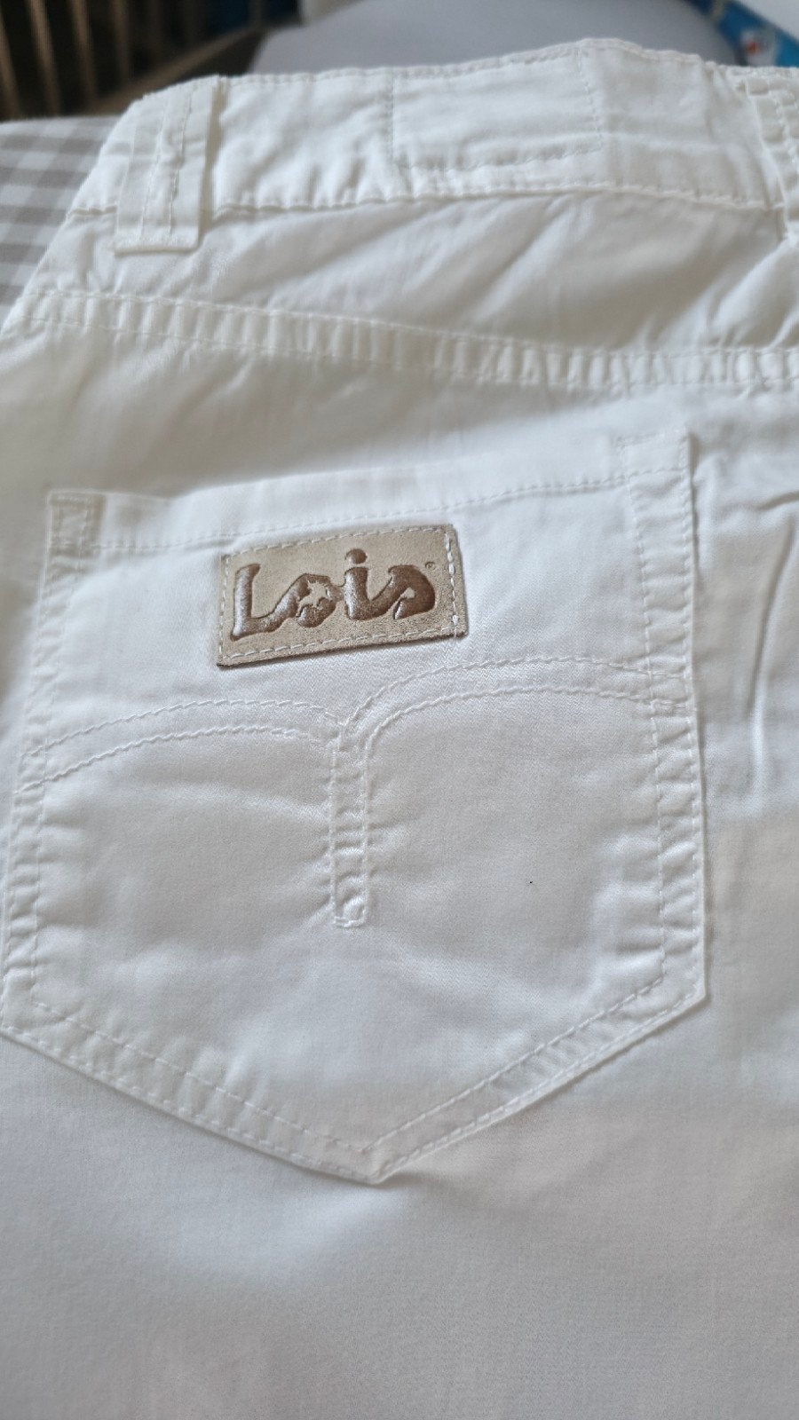 Lois Jeans Witte Broek - Zo goed als nieuw, Ophalen of Verzenden