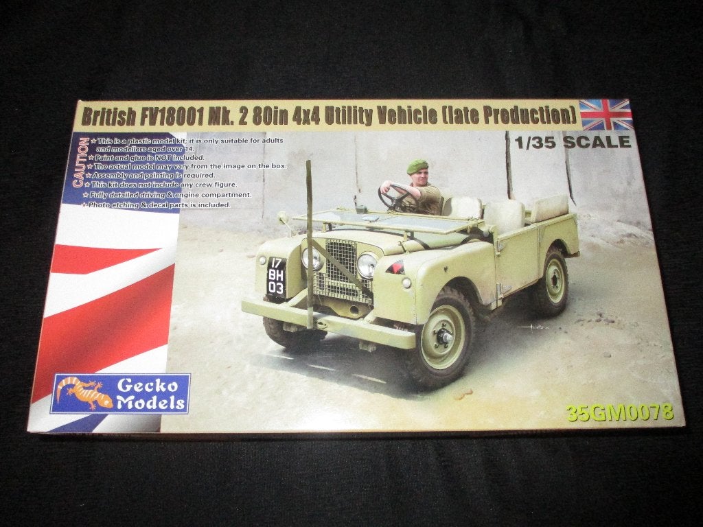 H-779,GECKO MODELS 1-35,NO,35GM0078,British FV18001 Mk. 2 80, Overige merken, 1:32 tot 1:50, Overige typen, Nieuw