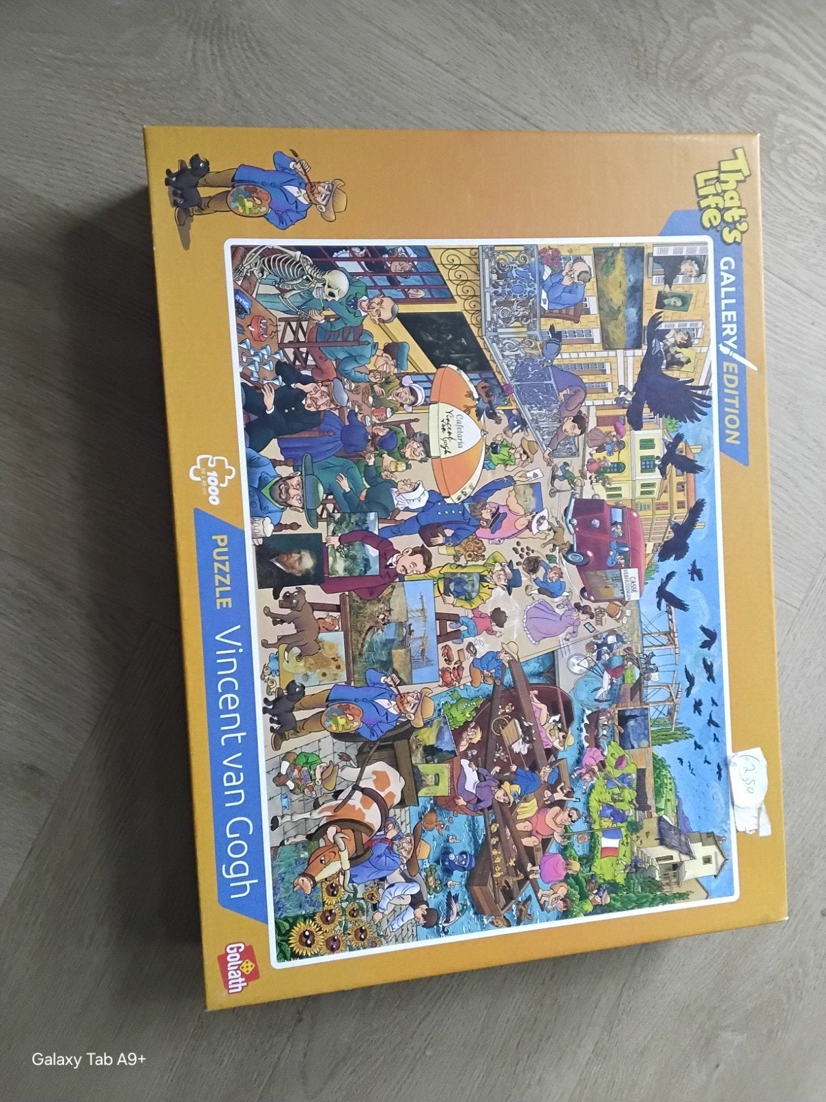 PUZZEL    Vincent     van    Gogh.       That s  life, Ophalen of Verzenden, 500 t/m 1500 stukjes, Zo goed als nieuw