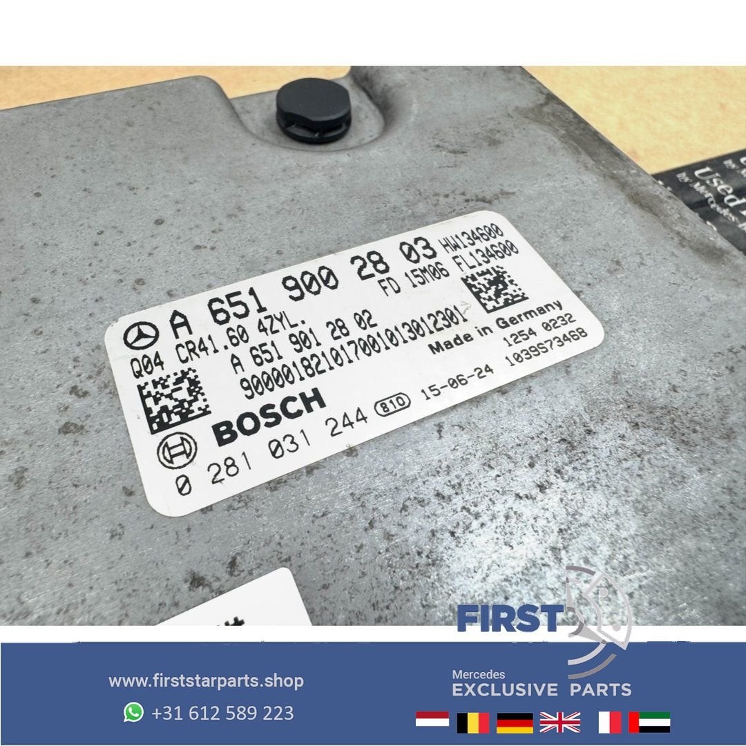 A6519002803 W447 V KLASSE ECU Mercedes Benz V (447.8) 2.1 25, Gebruikt, -, Ophalen of Verzenden, -