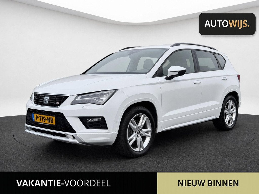 Seat Ateca 2.0 EcoTSI FR 4DRIVE|190PK|PANO|CAMERA|FR-PAKKET|, Automaat, Gebruikt, Wit, 14 km/l