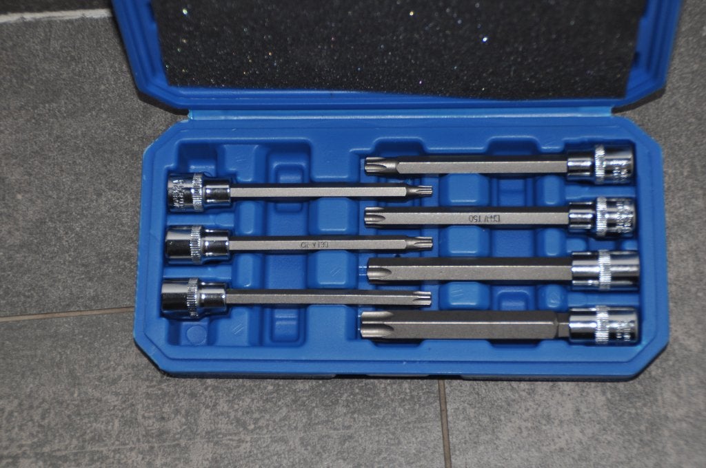 7 stuk Torx Socket set met ratel, Ophalen of Verzenden, Nieuw