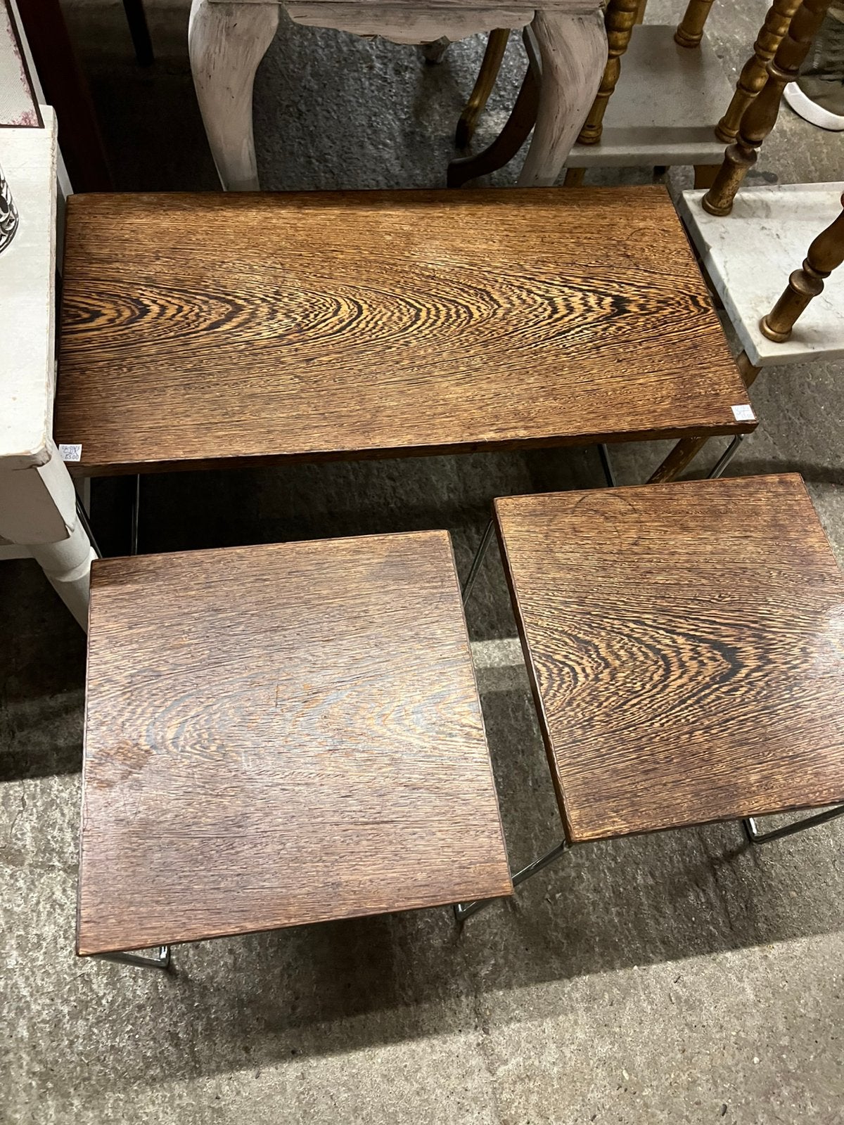 Vintage salontafel set van 3, Ophalen, ., ., .