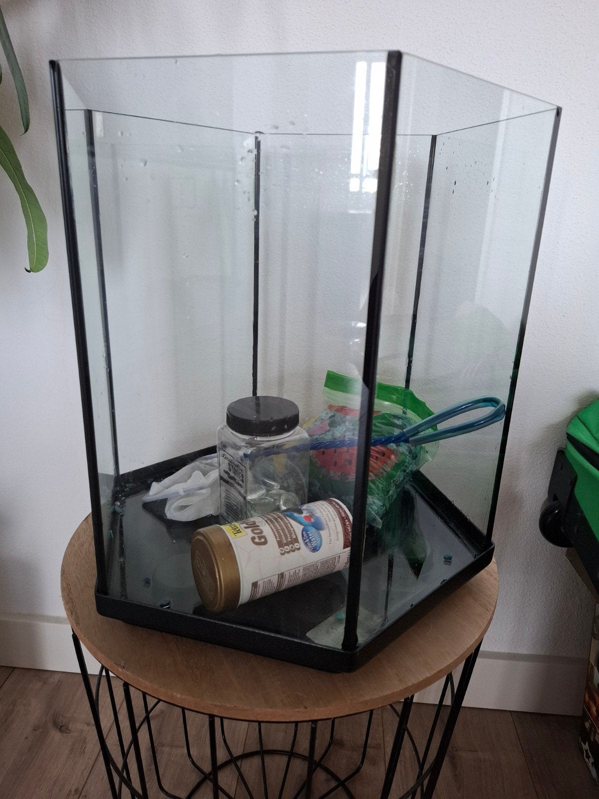 Vissenkom met benodigdheden, Dieren en Toebehoren, Vissen | Aquaria en Toebehoren, Ophalen, Gebruikt, Leeg aquarium