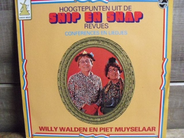 Hoogtepunten uit de SNIP EN SNAP LP, Cd's en Dvd's, Vinyl | Nederlandstalig, LP, Complilatie, Gebruikt, Cabaret of Kleinkunst