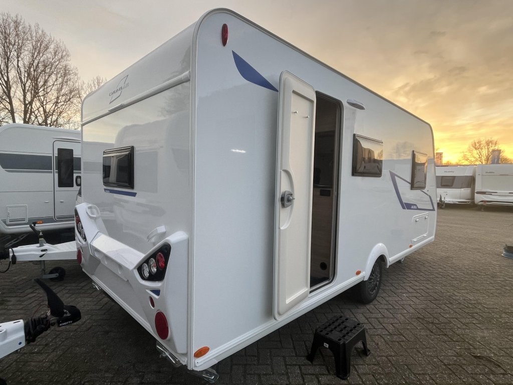Caravelair Alba 487, Caravans en Kamperen, Caravans, Bedrijf, Meer dan 6, Caravelair, Schokbreker