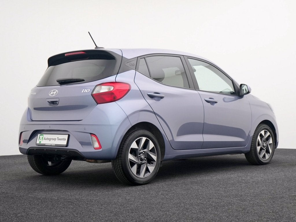 Hyundai i10 1.0 Comfort Smart 5-zits Automaat | Private leas, Auto's, Dealer onderhouden, Stof, Zwart, 899 kg