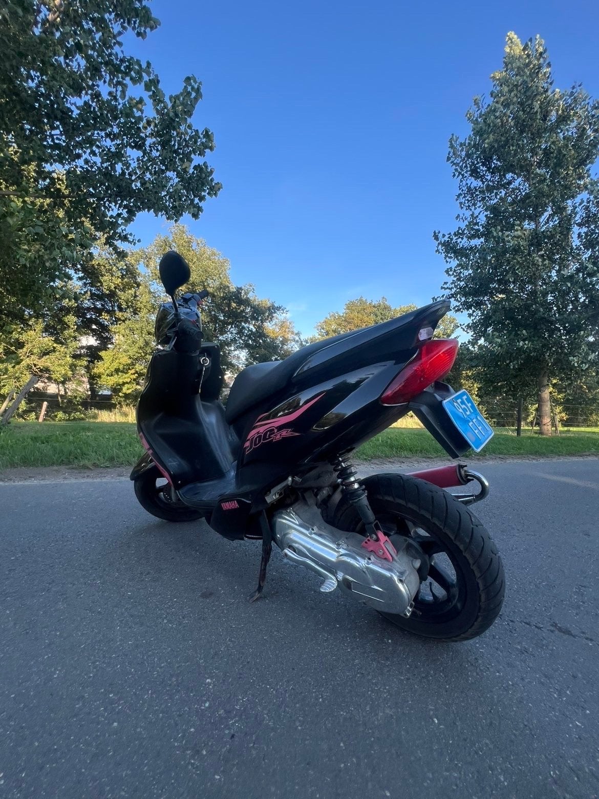 Yamaha jog, Ophalen, JogR of RR, Gebruikt, Benzine