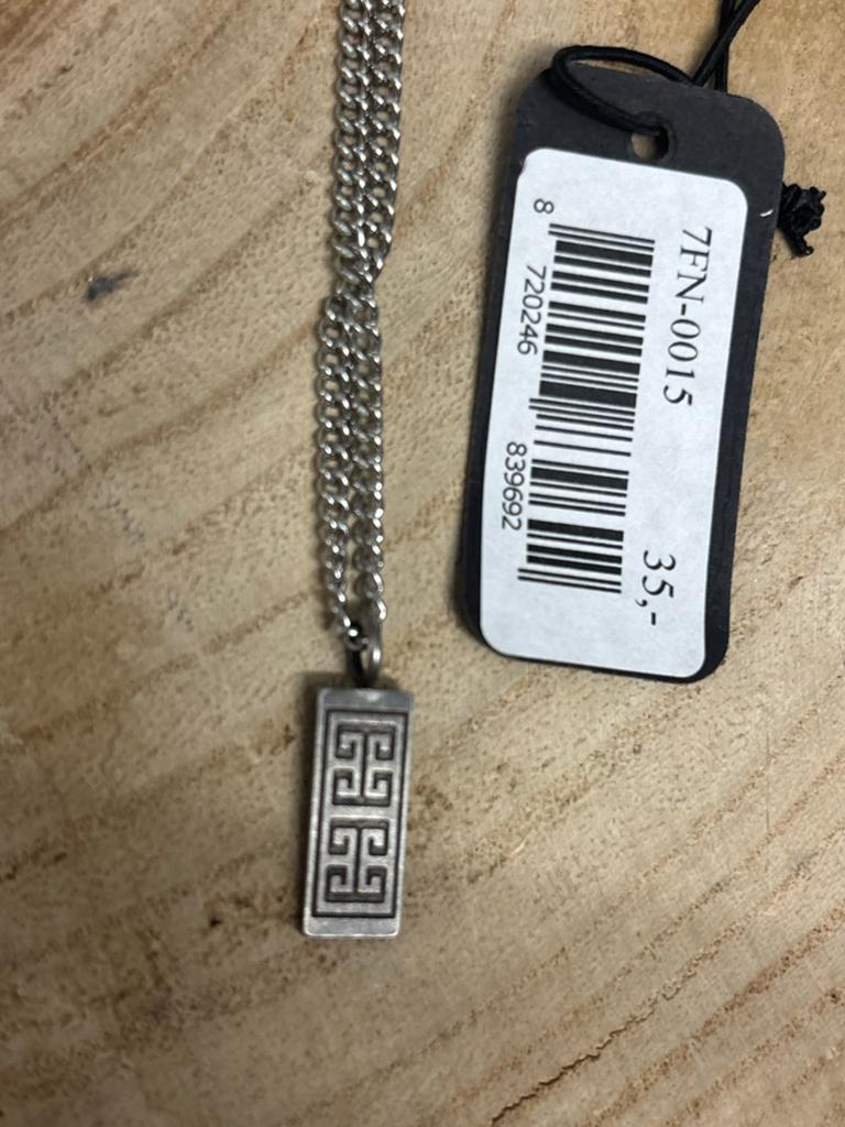 Frank 1967 Ketting met Hanger - Zilverkleurig, Ophalen of Verzenden, Nieuw, Zilver, Met hanger