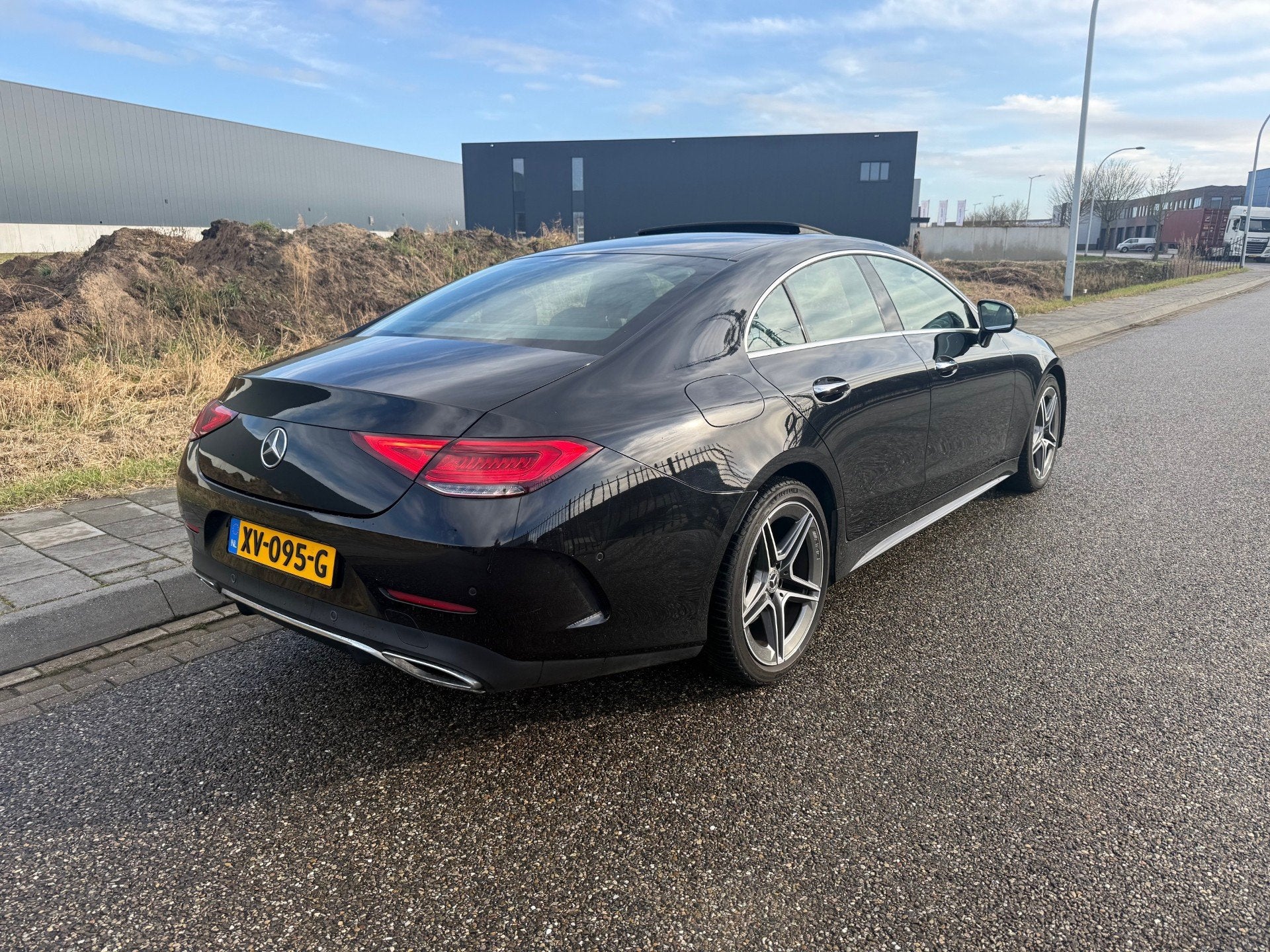 Mercedes-Benz CLS-Klasse 350 d 4MATIC Premium Plus (BTW auto, Auto's, Mercedes-Benz, Automaat, Gebruikt, 2925 cc, Zwart