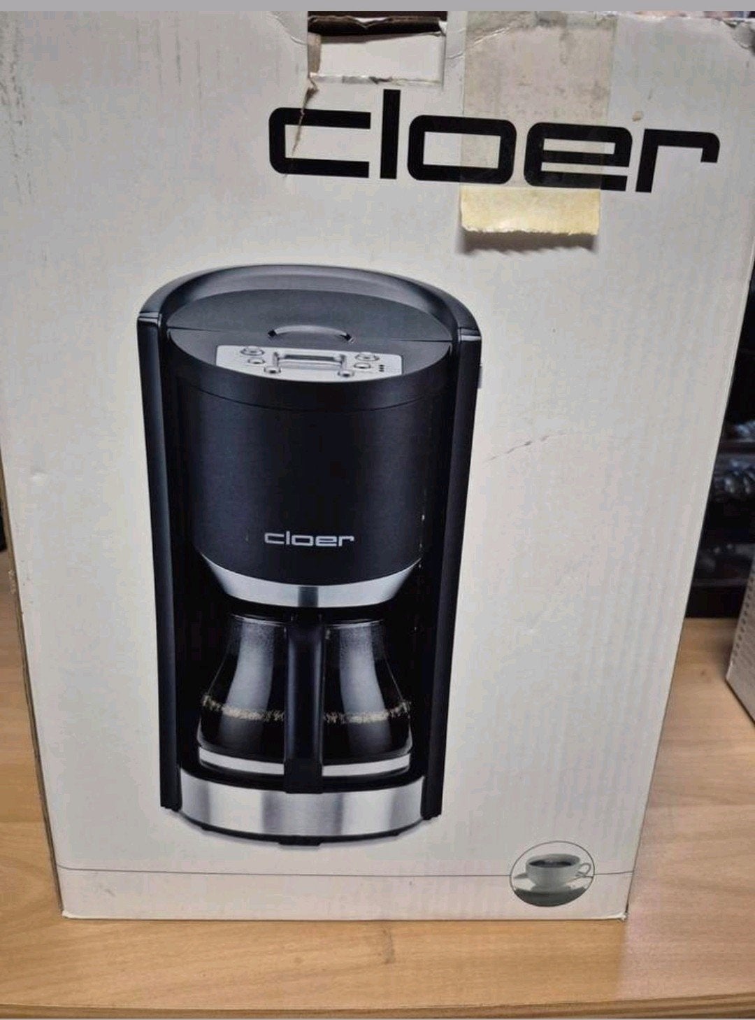 Nieuwe Cloer Koffiezetapparaat, Gemalen koffie, Ophalen of Verzenden, 4 tot 10 kopjes, Koffiemachine