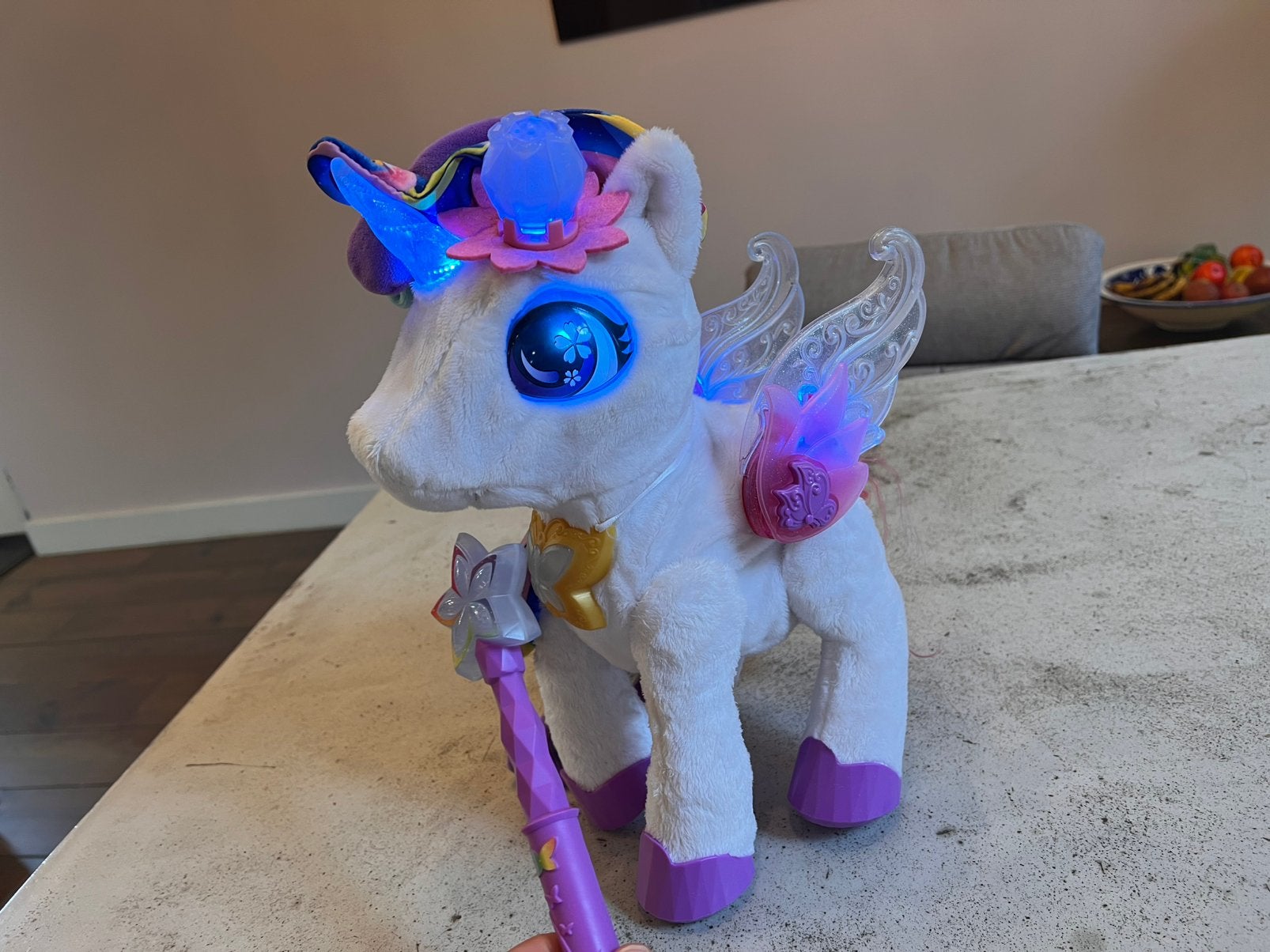 VTech Styla Mijn Glamour Unicorn – interactieve eenhoorn, Ophalen of Verzenden, Gebruikt