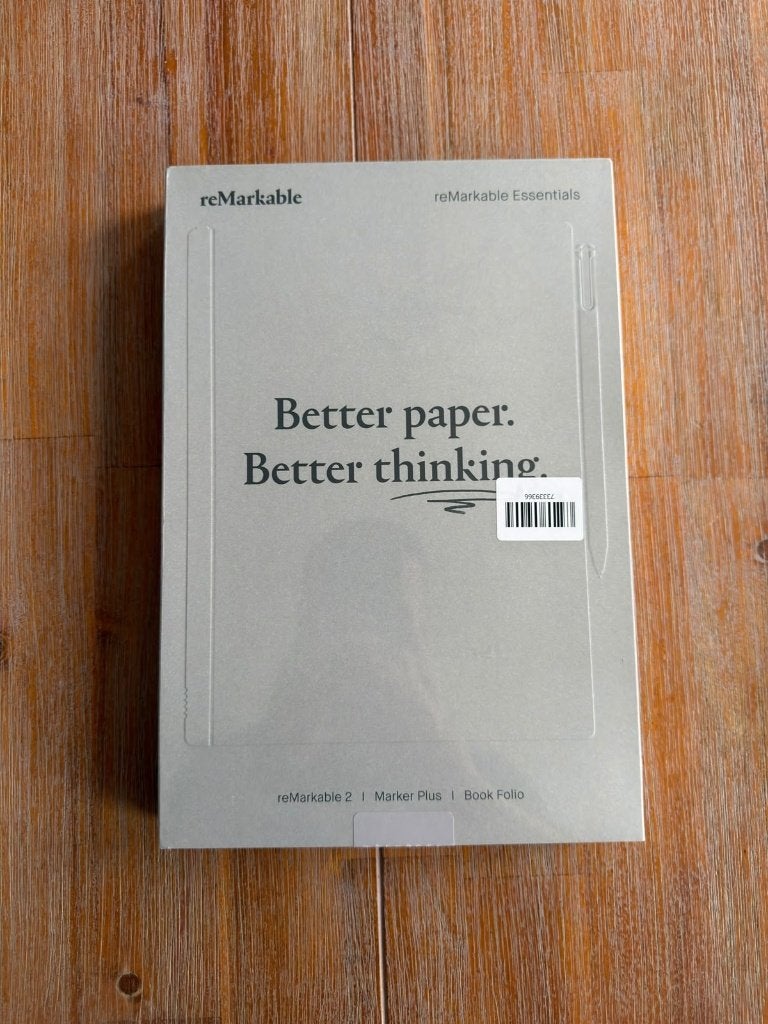 reMarkable 2 + Marker Plus + Book Folio Polymer Weave