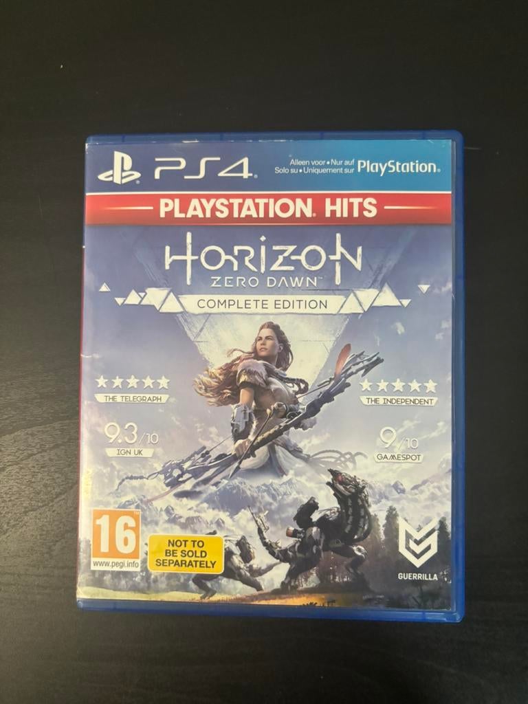 PS4 HORIZON zero dawn playstation hits, Avontuur en Actie, Gebruikt, 1 speler, Eén computer