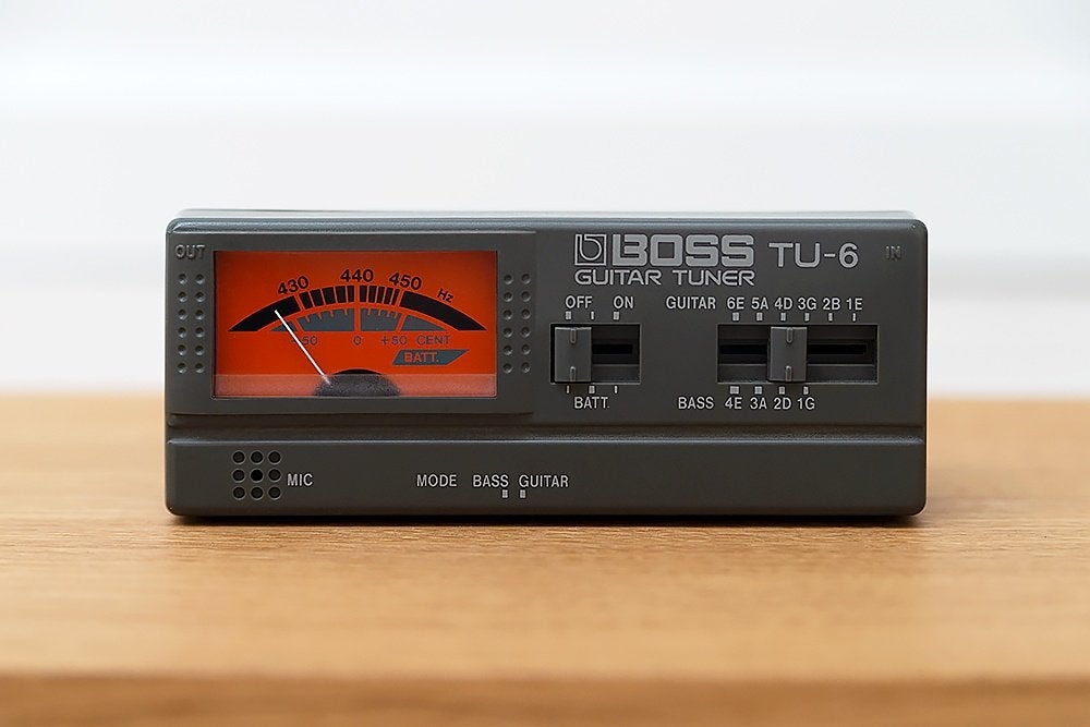 Boss TU-6 Gitaar / Basgitaar Tuner, Ophalen of Verzenden, Zo goed als nieuw