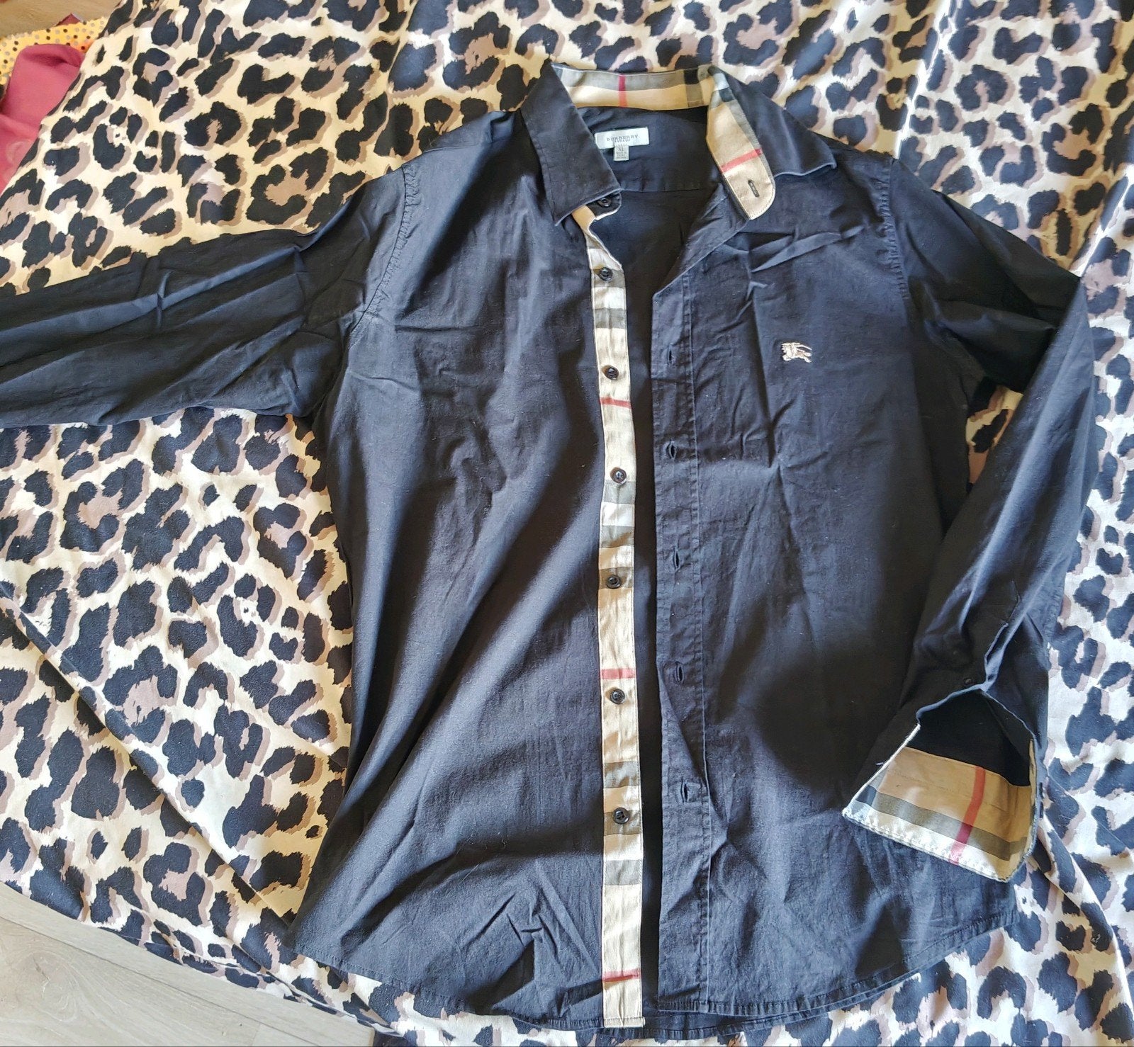 G-Star en Burberry Hemden - Maat L & XL - Zeer Goede Staat, G-Star Raw, Ophalen of Verzenden, Zo goed als nieuw, Grijs
