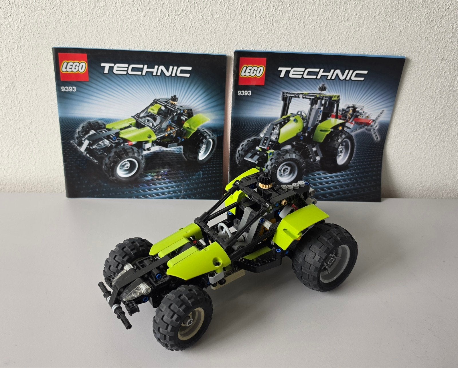 Lego Technic 9393 | Tractor/Buggy 2-in-1 compleet, Gebruikt, Lego, Inclusief instructies, Ophalen of Verzenden