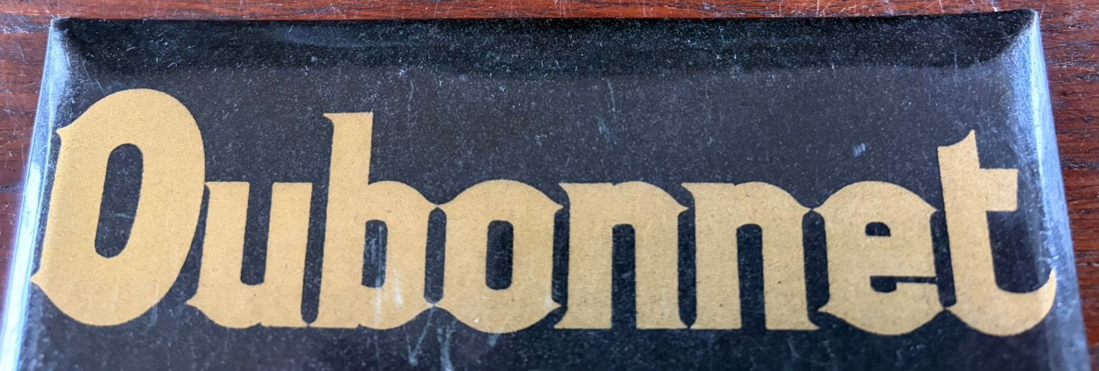 Dubonnet Liqueur au Quina, Ophalen of Verzenden, Gebruikt, Reclamebord