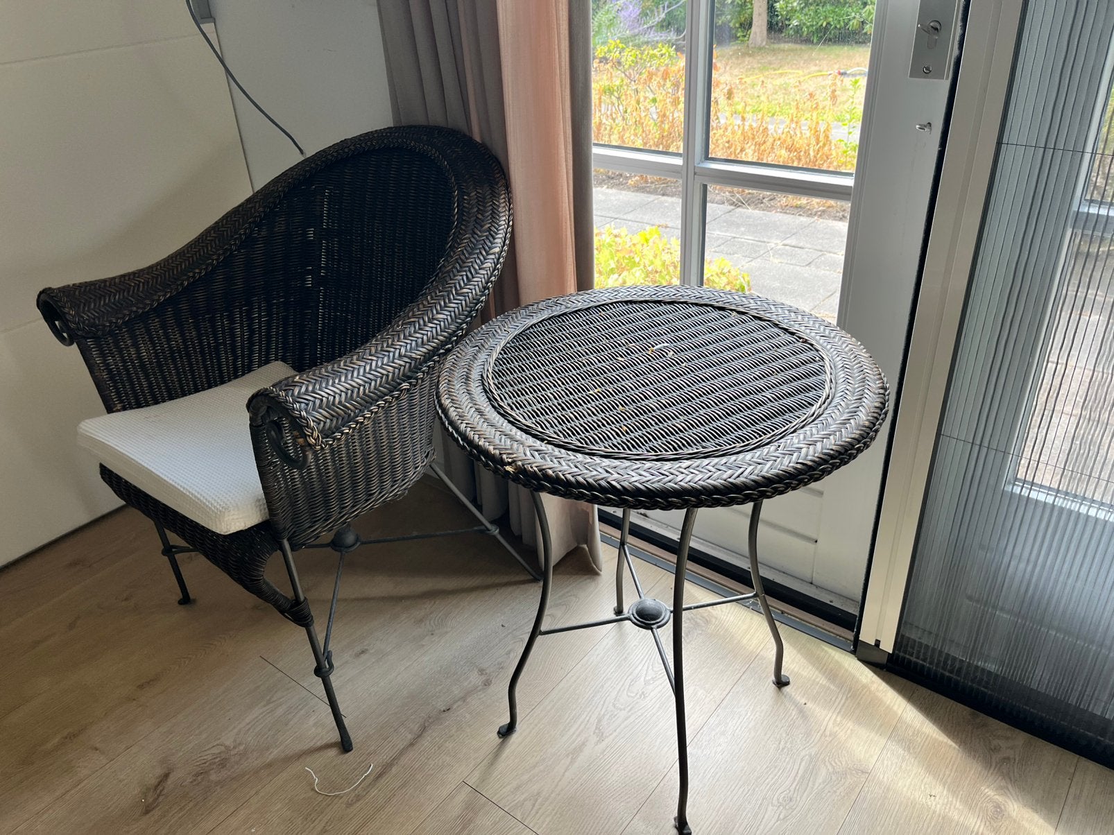 Tafel met 2 stoeltjes, Ophalen, Rechthoekig, 50 tot 75 cm, Minder dan 100 cm