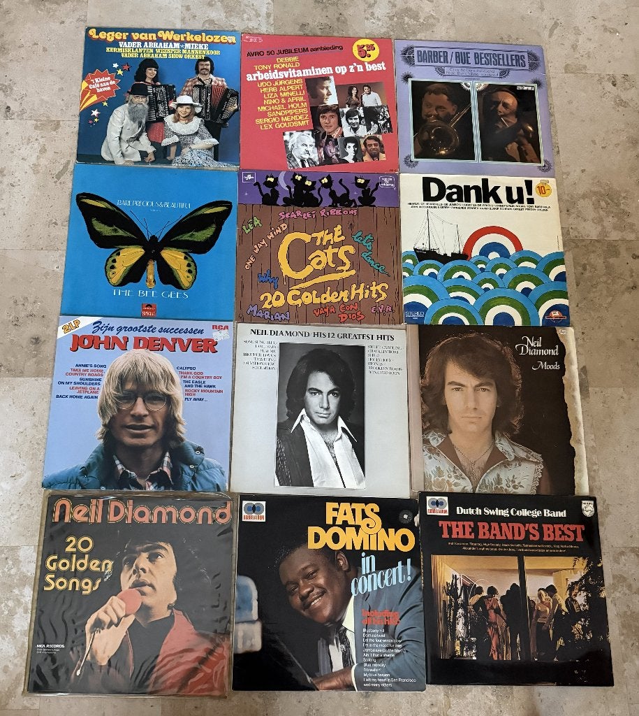 Partij LP's o.a. The Cats, James Last, Neil Diamond, Ophalen of Verzenden, Gebruikt, LP