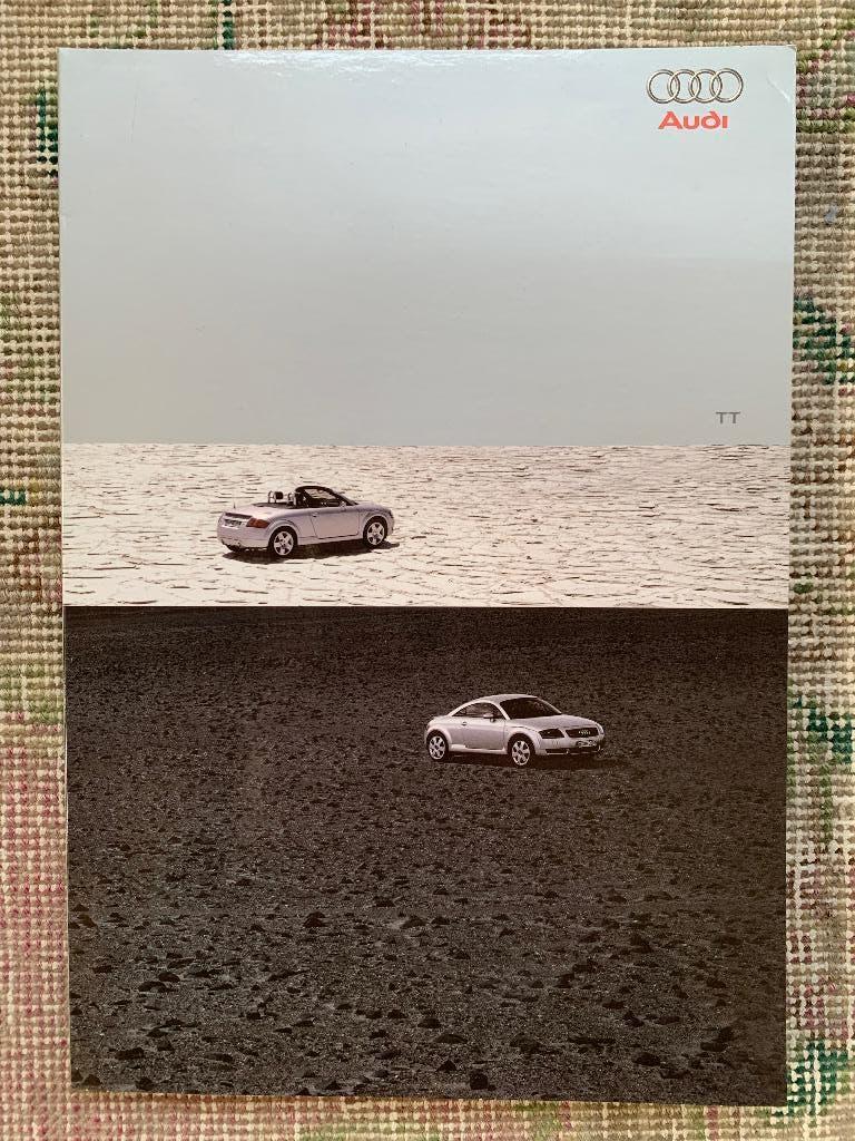 Nederlandse map met brochures van de Audi TT 2001 nieuw!, Boeken, Auto's | Folders en Tijdschriften, Nieuw, Ophalen of Verzenden