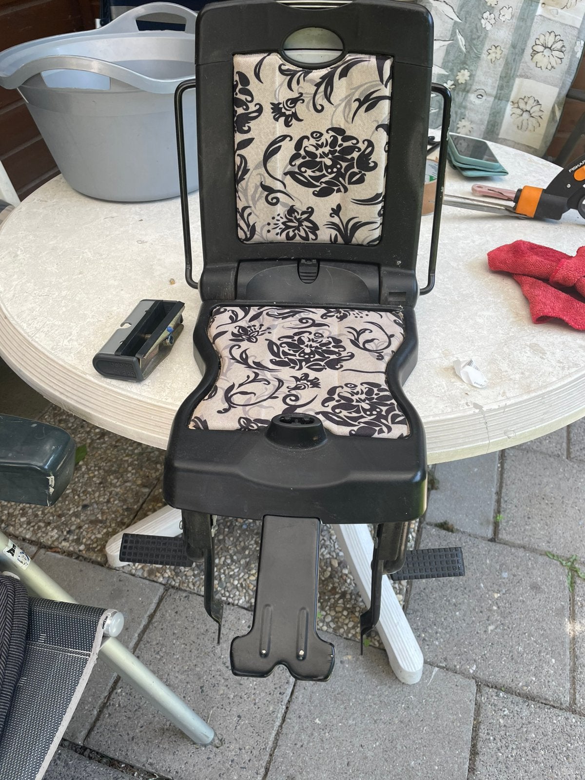 Fiets stoeltje achterop, Achterzitje, 22 t/m 36 kg, Ophalen of Verzenden, Gebruikt