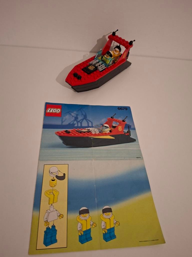Lego 6679 compleet met boekje, Kinderen en Baby's, Speelgoed | Duplo en Lego, Ophalen of Verzenden, Gebruikt, Complete set, Lego