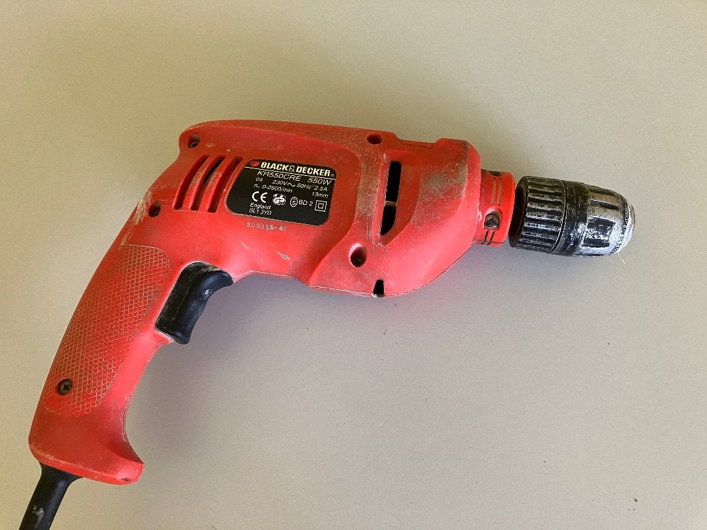 Klopboormachine boormachine Black en Decker werkt prima, Boormachine, Gebruikt, Ophalen of Verzenden, Klopboormechanisme