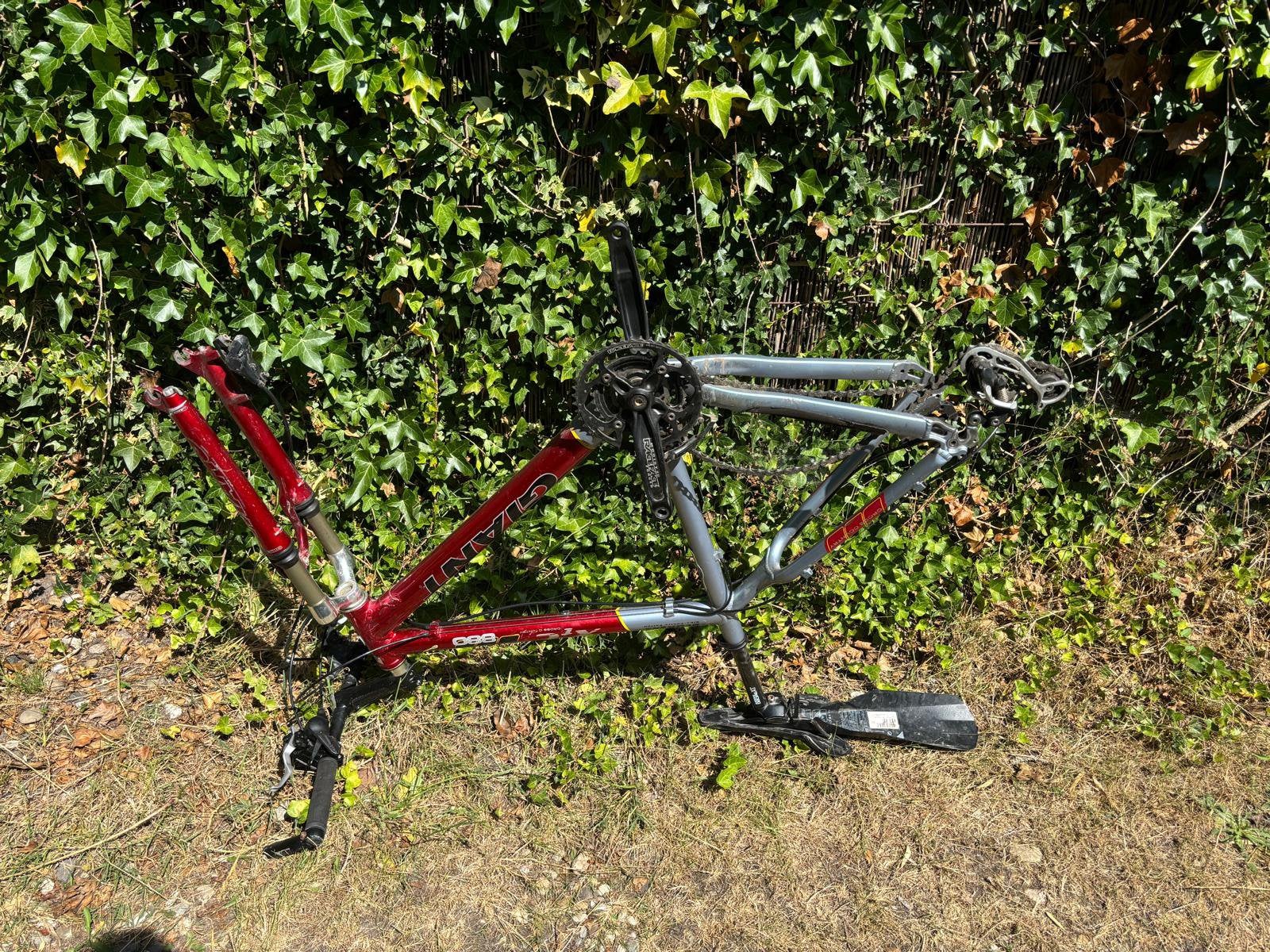 Frame 26 inch MTB Giant XTC 880, Fietsen en Brommers, Fietsen | Tandems, Ophalen, Zo goed als nieuw, 53 tot 57 cm, Meer dan 20 versnellingen