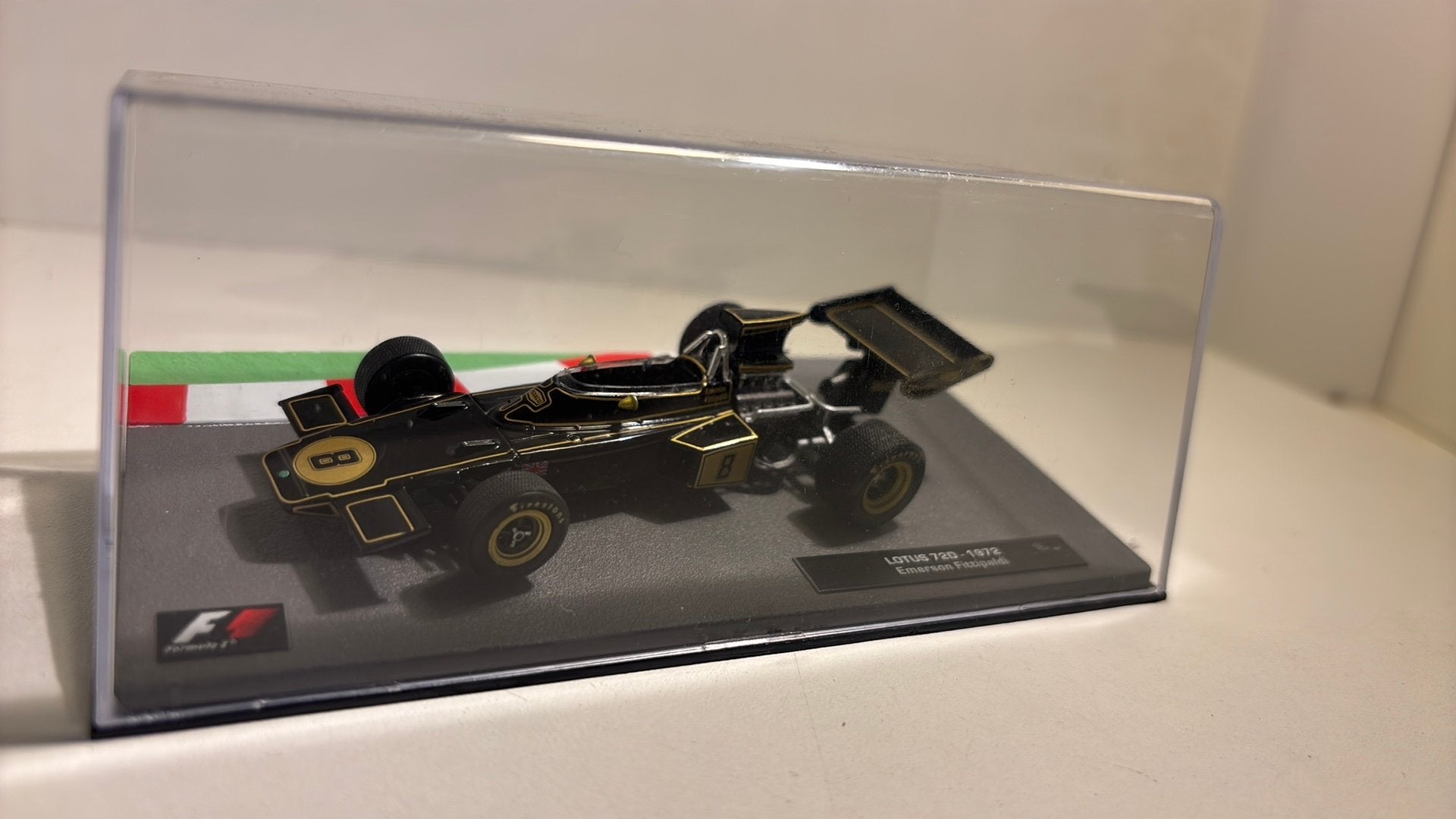 F1 lotus 72 d emerson fittipaldi 1972 atlas 1.43, Ophalen of Verzenden, A, A, A