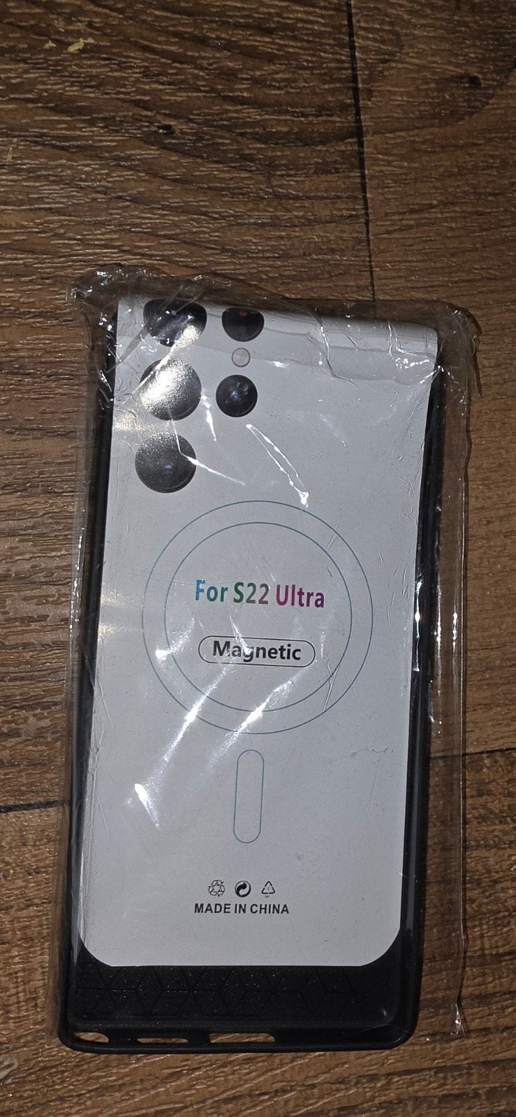 Nieuw hoesje voor Samsung Galaxy S22 Ultra - Zwart, Ophalen of Verzenden, Nieuw, Zwart, Galaxy S22