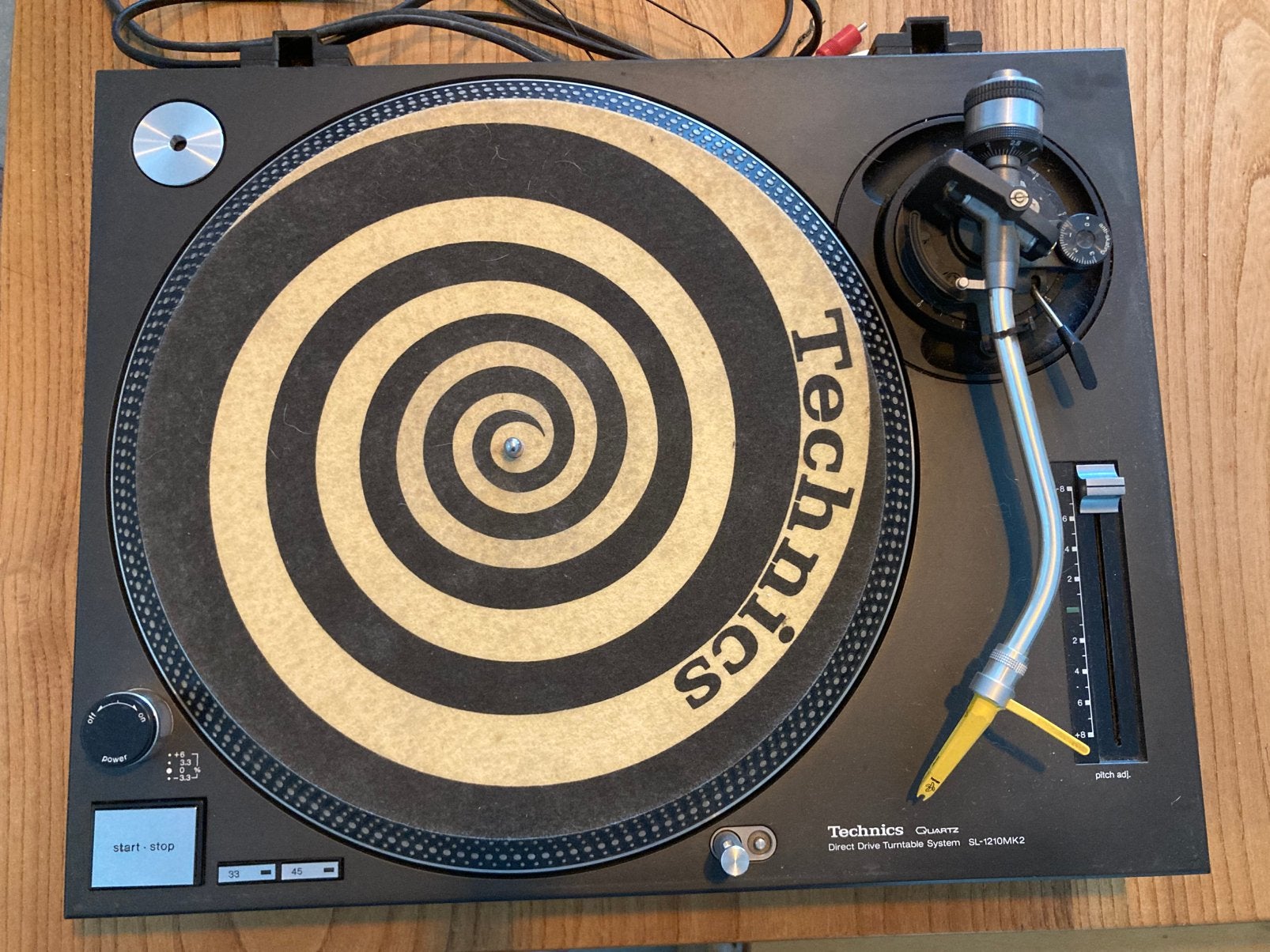 Technics SL - 1210MK2, Ophalen, Gebruikt, Pitch-regelaar, Platenspeler